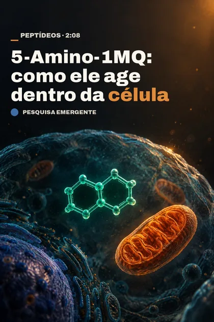 Capa do vídeo 5-Amino-1MQ: como ele age dentro da célula