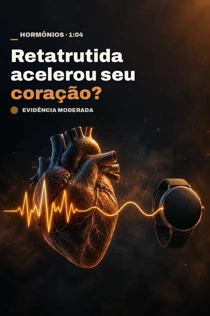 Capa do vídeo Retatrutida acelerou seu coração?